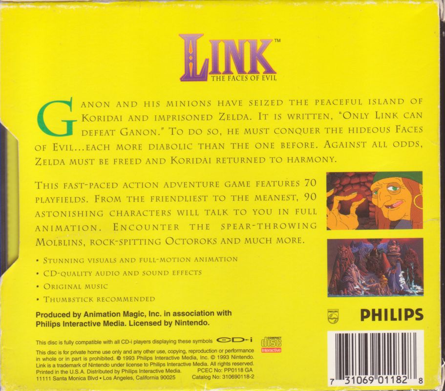 Link: The Faces of Evil box art for CD-i